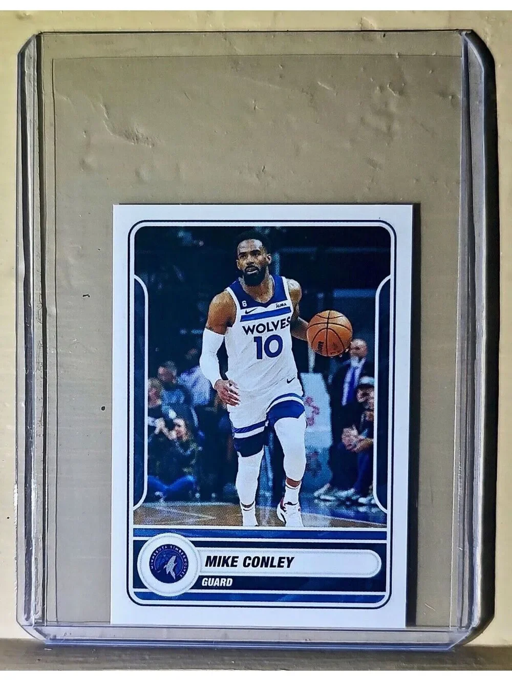 2023-24 Mike Conley Panini NBA Basketball #394 Sticker Minnesota Timberwolves